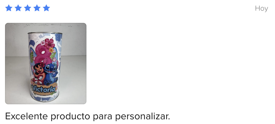 Reseña de cliente sobre productos AMSI